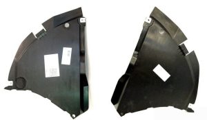 NEW GENUINE MERCEDES SL CLASS R230 FRONT WHEEL FENDER LINER COVER LEFT RIGHT SET