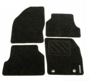 NEW GENUINE FORD FOCUS MK2 2004-2011 FRONT AND REAR BLACK FLOOR MATS RHD 1324714