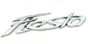 NEW GENUINE FORD FIESTA 2008-2017 REAR TAILGATE CHROME FIESTA INSCRIPTION BADGE 1580683