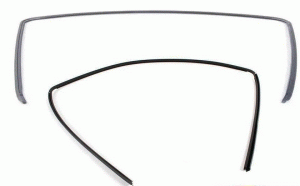 NEW GENUINE BMW 3 E36 FRONT AND REAR WINDSHIELD SURROUND MOULDING TRIM SEAL SET