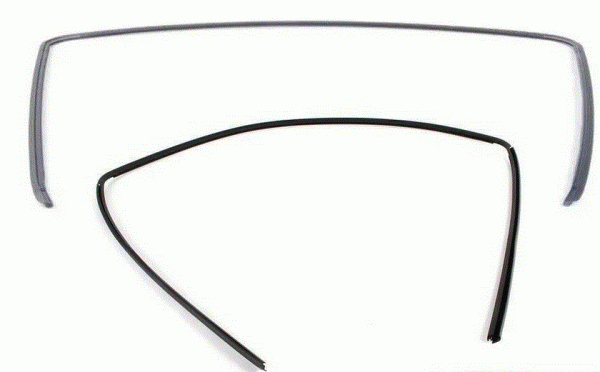 NEW GENUINE BMW 3 E36 FRONT AND REAR WINDSHIELD SURROUND MOULDING TRIM SEAL SET