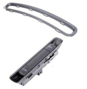 NEW GENUINE PORSCHE 987 BOXSTER RELEASE SWITCH AND CENTER SURROUND TRIM SET