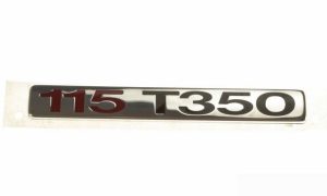 NEW GENUINE FORD TRANSIT 2006-2014 REAR DOOR 115 T350 INSCRIPTION BADGE EMBLEM 1434687