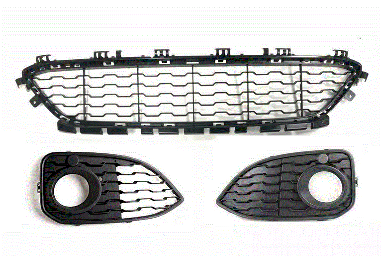 NEW GENUINE BMW 1 F20 F21 LCI 15-17 FRONT M SPORT BUMPER LOWER GRILL SET KIT