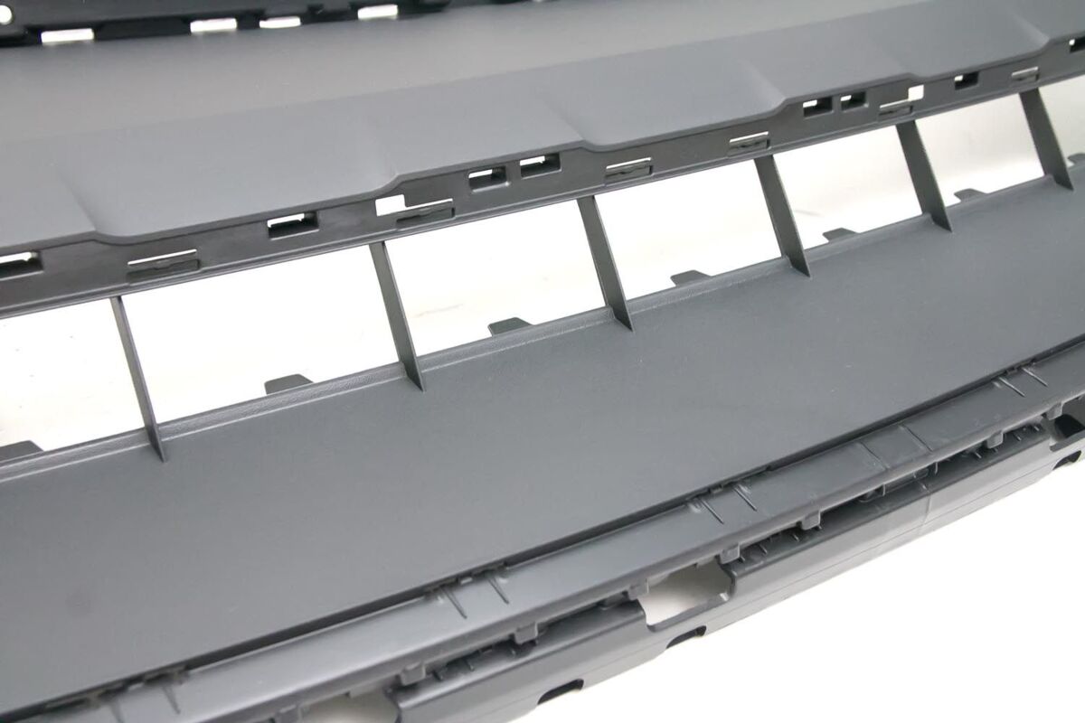 NEW GENUINE VW TOUAREG 15-17 R-LINE FRONT BUMPER LOWER SPOILER BLACK 7P6807061H9B9 - Image 3