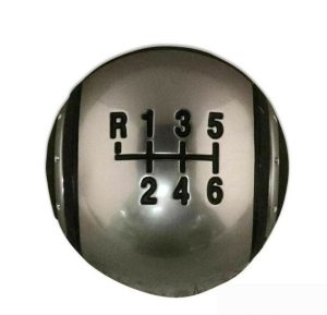 NEW GENUINE FORD FOCUS 2004-2008 ALUMINIUM FINISH GEAR SHIFT LEVER KNOB 1517146