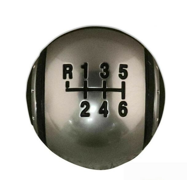NEW GENUINE FORD FOCUS 2004-2008 ALUMINIUM FINISH GEAR SHIFT LEVER KNOB 1517146