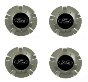 NEW GENUINE FORD FIESTA 2001-2008 ALLOY WHEEL CENTER CAP COVER 4PCS SET 1320898