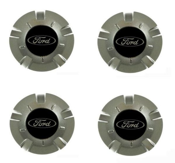NEW GENUINE FORD FIESTA 2001-2008 ALLOY WHEEL CENTER CAP COVER 4PCS SET 1320898