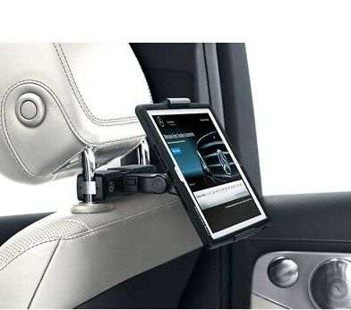 NEW GENUINE MERCEDES BENZ HEADREST PC TABLET HOLDER A0008272000 - Image 2