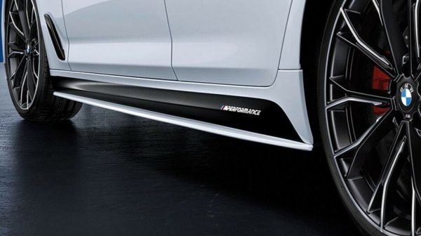 NEW BMW GENUINE 5 SERIES G30 G31 F90 M PERFORMANCE SIDE SKIRT DECALS 51142350435 - Image 3