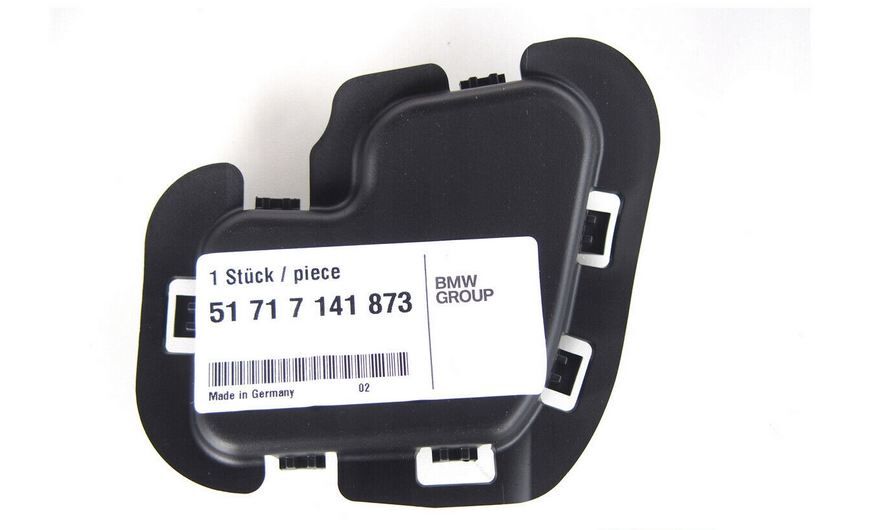 NEW GENUINE BMW 1 SERIES E81 E87 FRONT WHEEL ARCH ACCESS COVER LEFT N/S 51717141873 - Image 2