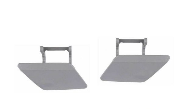 NEW GENUINE MERCEDES BENZ C W204 AMG FACELIFT FRONT HEADLIGHT WASHER COVERS PAIR - Image 2