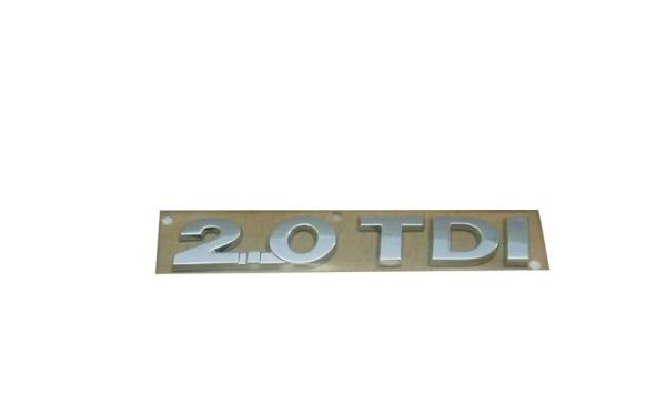 NEW GENUINE VW TIGUAN 16 - 19 TRUNK BOOT LID 2.0 TDI BADGE EMBLEM 5TA8536752ZZ - Image 2