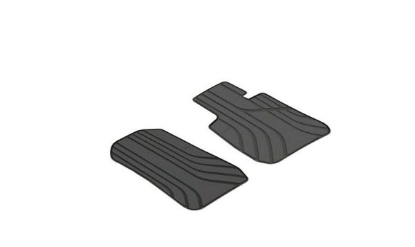BMW NEW GENUINE 3 SERIES E90 E91 E92 E93 FRONT RUBBER ALLWEATHER FLOOR MATS RHD 51472311059 - Image 2
