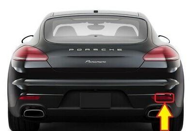 NEW GENUINE PORSCHE PANAMERA 14-16 REAR BUMPER OUTER REFLECTOR RIGHT O/S 97063148801 - Image 4