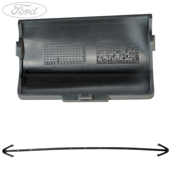 NEW GENUINE FORD FIESTA 08-12 FRONT SIDE SKIRT JACK POINT PRIMED COVER LEFT N/S 1540327 - Image 3
