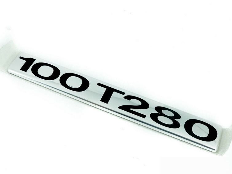 NEW GENUINE FORD TRANSIT 2006-2014 FRONT DOOR 100 T280 INSCRIPTION BADGE EMBLEM 1752517 - Image 3