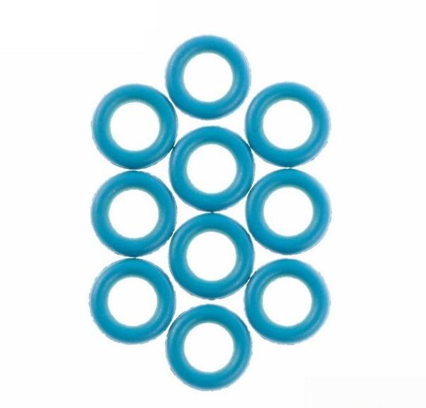 NEW GENUINE FORD FUEL INJECTOR LEAK OFF PIPE O RING SEAL 10 PCS SET 1673574 - Image 3