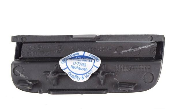 NEW GENUINE MERCEDES C W205 REAR BUMPER TOWING HOOK EYE CARBON COVER CAP A2058851324 - Image 2