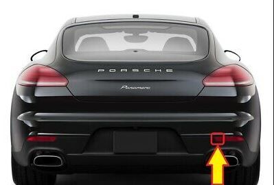 NEW GENUINE PORSCHE PANAMERA 14-16 REAR BUMPER INNER SMALL REFLECTOR RIGHT O/S 97063149001 - Image 4