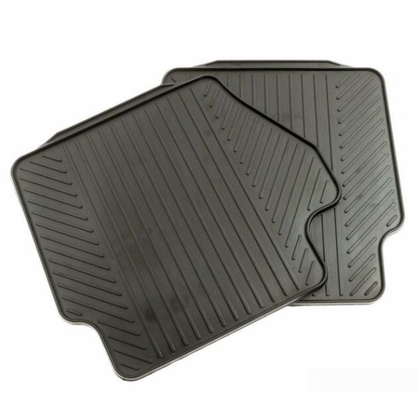 NEW GENUINE FORD FIESTA 2008-2016 REAR BLACK RUBBER FLOOR CARPET MATS 1526902 - Image 3