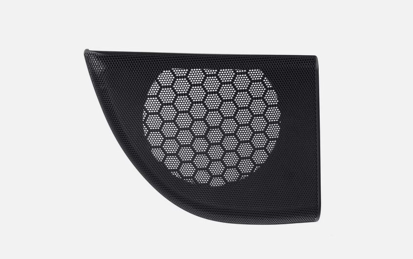 NEW GENUINE MERCEDES-BENZ MB C COUPE W203 N/S LEFT BLACK DOOR SPEAKER COVER A20372703889051 - Image 2