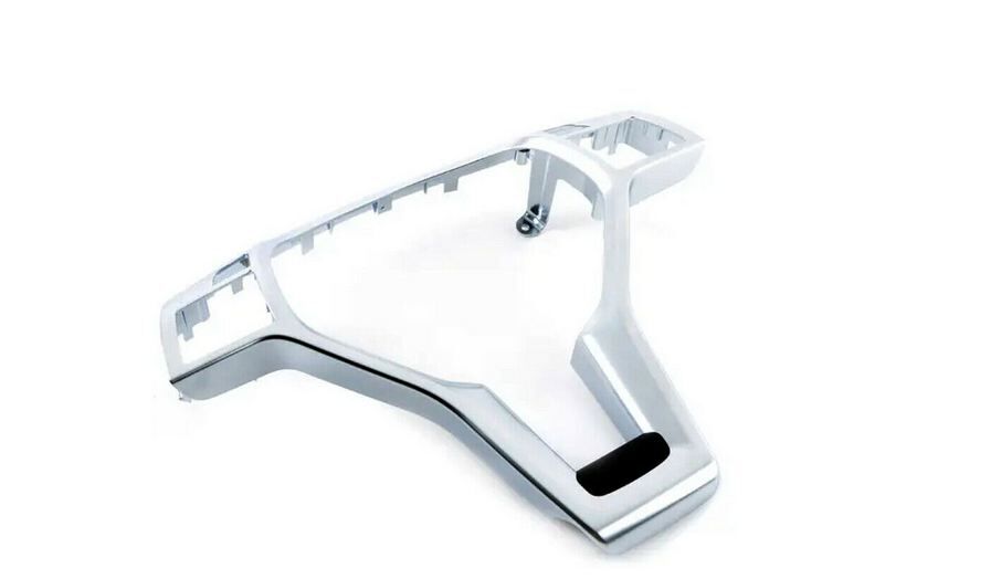 NEW GENUINE MERCEDES BENZ W204 (12-15) C-CLASS SILVER STEERING WHEEL COVER TRIM A09946400139107 - Image 2