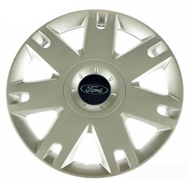 NEW GENUINE FORD FIESTA FUSION 15 INCH SILVER WHEEL TRIM COVER 1PCS 1320901 - Image 2