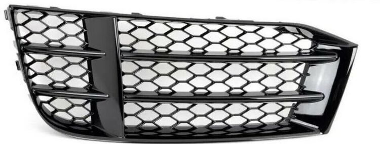 AUDI RS5 10-16 GENUINE FRONT BUMPER LOWER RIGHT O/S GRILL BLACK 8T0807682F T94