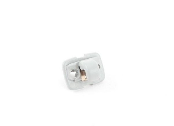 NEW GENUINE AUDI A1 A3 A4 A5 Q3 Q5 TT SUN VISOR CLIP HOLDER SILVER 8W0857562A 1Y - Image 3