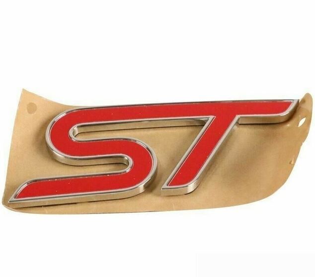 NEW GENUINE FORD FOCUS ST REAR BOOT ST INSCRIPTION BADGE EMBLEM 1863964 - Image 3