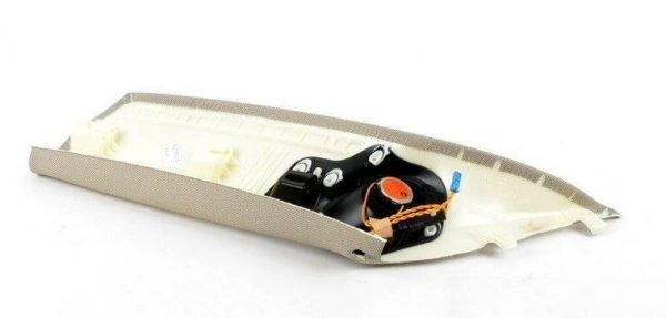 MINI NEW F55 A PILLAR PANEL WITH TWEETER SPEAKER COVER PAIR SET SATELLITE GRAY - Image 2