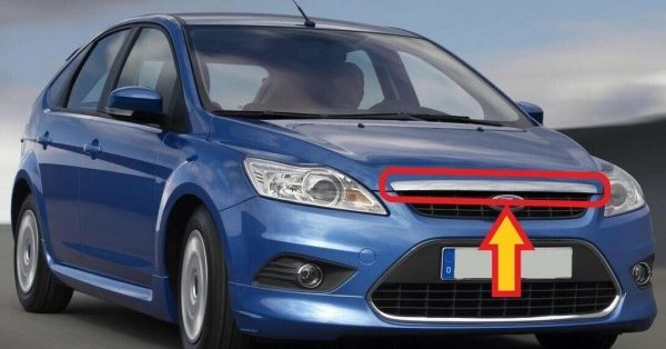 NEW GENUINE FORD FOCUS 08-11 FRONT BONNET UPPER CHROME MOULDING TRIM 1537494 - Image 3