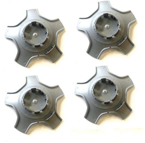 NEW GENUINE VOLKSWAGEN PASSAT 08-11 4 PCS ALLOY WHEEL CENTER CAP SET 3C0601149R8Z8 - Image 2