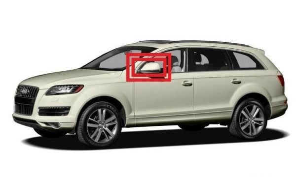NEW GENUINE AUDI Q5 2009-2016 N/S LEFT DOOR SIDE MIRROR CAP TRIM PRIMED 8R0857527GRU - Image 4