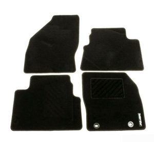 NEW GENUINE FORD KUGA MK1 08-12 FRONT AND REAR BLACK FLOOR MATS SET RHD 1515883
