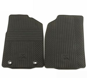 NEW GENUINE FORD KA 2008-2012 FRONT FLOOR BLACK CARPET MATS RHD 1558510