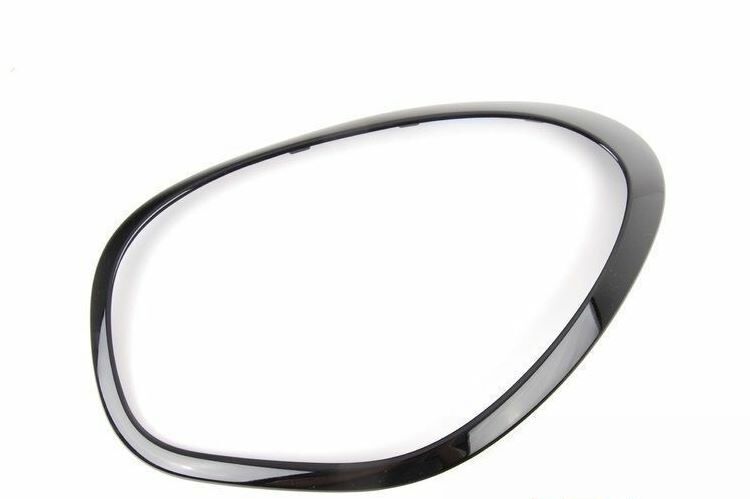 NEW GENUINE MINI PACEMAN R61 JCW GLOSS BLACK HEAD AND TAIL LIGHT SURROUNDS SET - Image 4