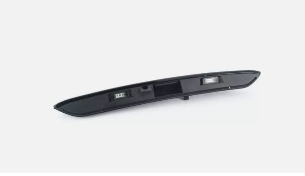 NEW GENUINE MINI F55 F56 F57 BLACK REAR TRUNK HANDLE WITH CAMERA HOLE + EMBLEM - Image 5