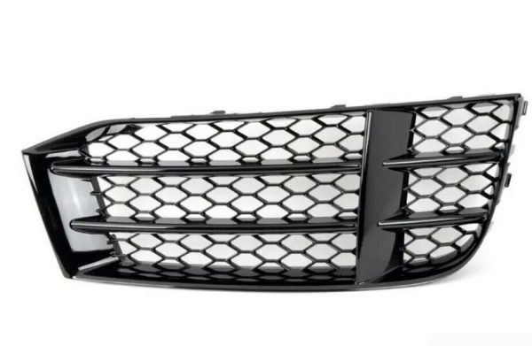 NEW GENUINE AUDI RS5 10-16 FRONT BUMPER LOWER BLACK GRILLE LEFT RIGHT PAIR SET - Image 2