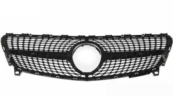 NEW GENUINE MERCEDES BENZ MB A CLASS W176 FACELIFT FRONT DIAMOND GRILLE A1768807600 - Image 2