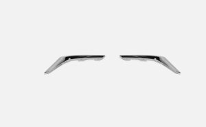 NEW GENUINE BMW 3 SERIES G20 FRONT BUMPER CHROME MOULDING LOWER PAIR SET