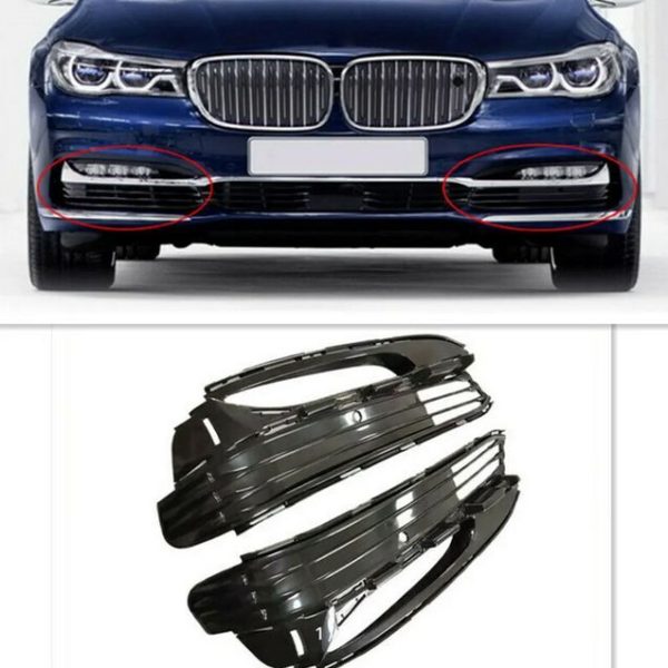 NEW GENUINE BMW 7 SERIES G11 G12 GRILLIE INTAKE AIR INLET CLOSED PAIR SET