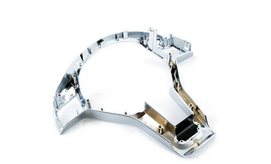 NEW GENUINE MERCEDES BENZ W204 (12-15) C-CLASS SILVER STEERING WHEEL COVER TRIM A09946400139107 - Image 3