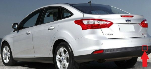 NEW GENUINE FORD FOCUS SEDAN 11-15 REAR BUMPER TOW HOOK EYE COVER CAP 1706261 - Image 4