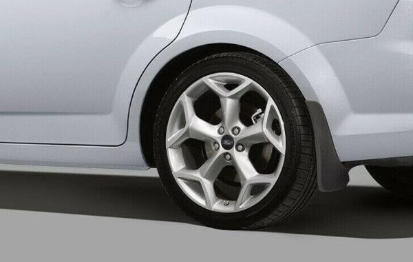NEW GENUINE FORD MONDEO ESTATE 2014- REAR WHEELS MUD FLAPS SPLASH GUARDS SET 1806717 - Image 4