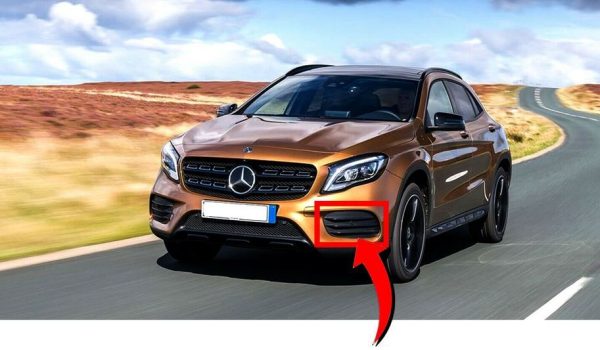 NEW GENUINE MERCEDES BENZ GLA X156 FRONT AMG BUMPER GRILL LEFT N/S A1568858700 - Image 3