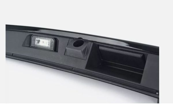 NEW GENUINE MINI F55 F56 F57 BLACK REAR TRUNK HANDLE WITH CAMERA HOLE + EMBLEM - Image 6