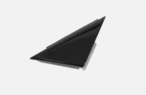 NEW GENUINE AUDI A1 11-17 FRONT DOOR CORNER TRIM COVER GLOSS BLACK RIGHT O/S 8X38376385FQ